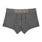 Versace Underwear Grey Low-Rise Boxer Briefs