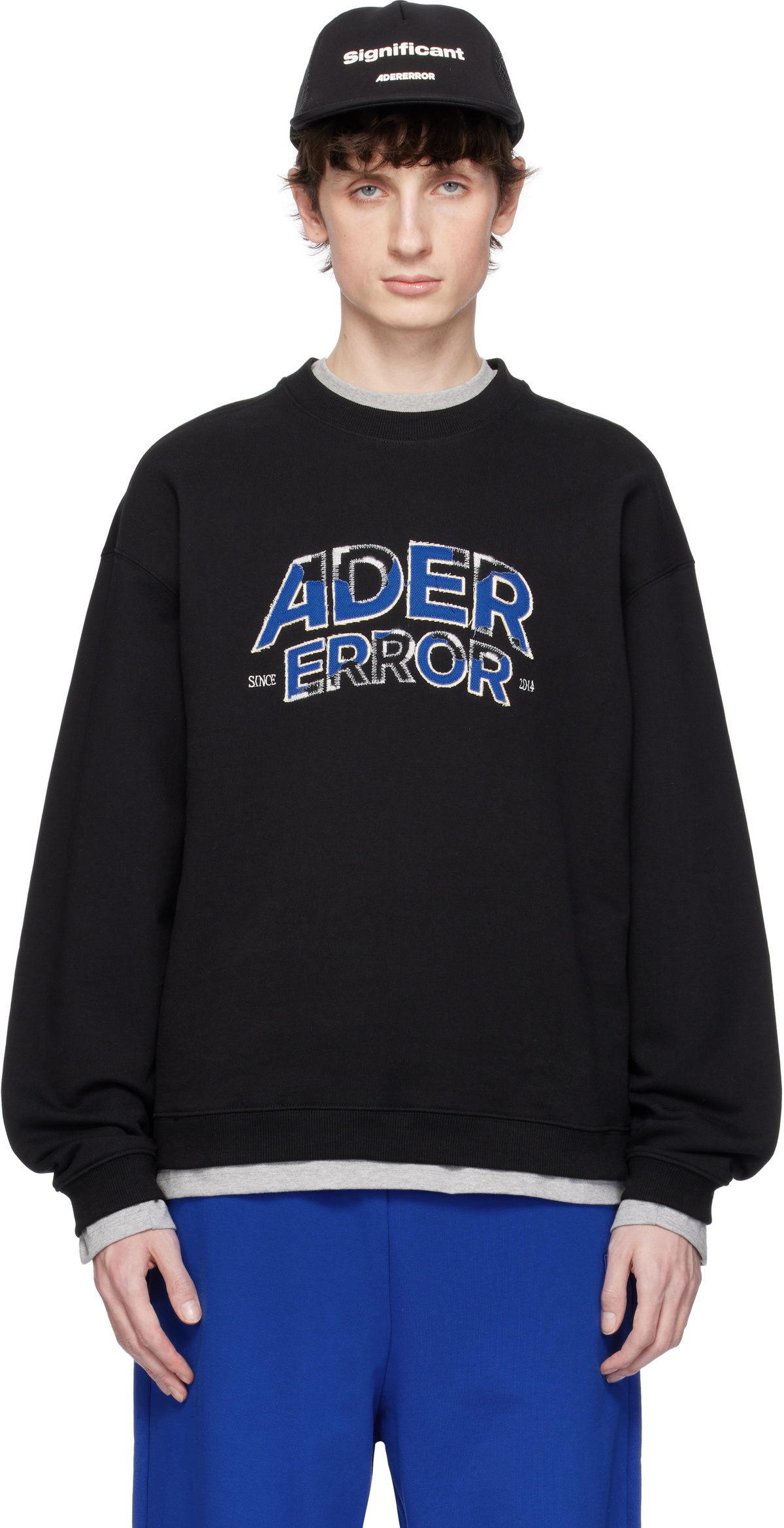 ADER error Black Edca Product. 45 Sweatshirt