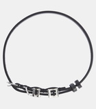 Y/Project Y Heart leather choker