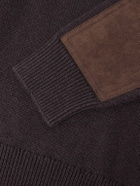 Purdey - Hertford Wool Half-Zip Sweater - Brown
