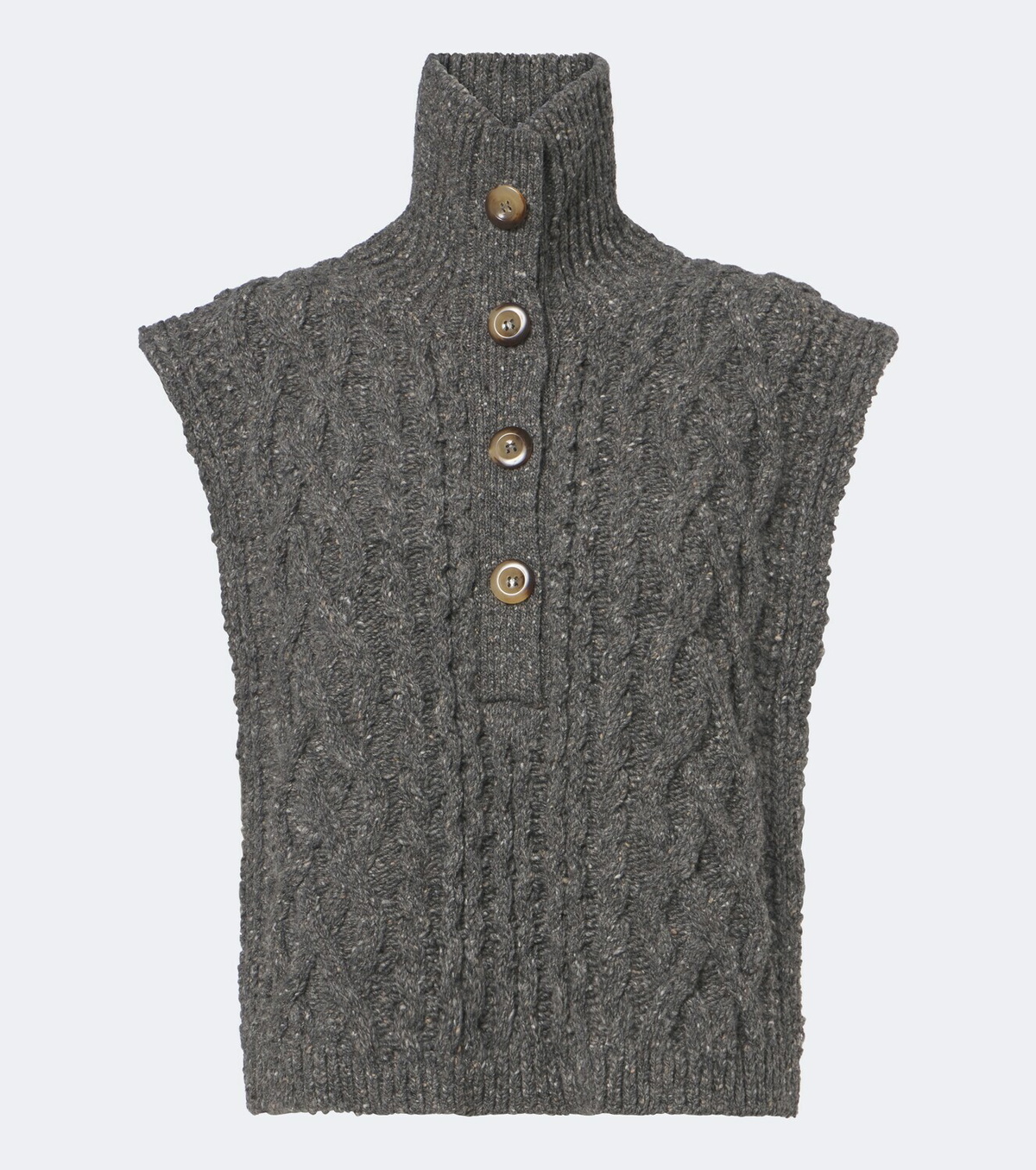Isabel Marant Cable knit wool-blend sweater vest