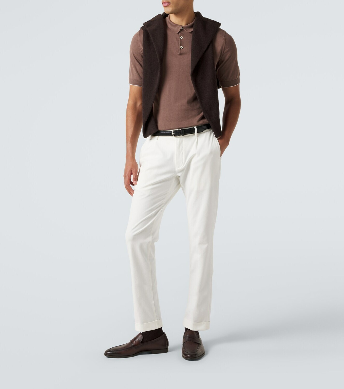 Eleventy Cotton polo shirt