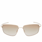 Monokel Marathon Sunglasses in Gold/Brown 