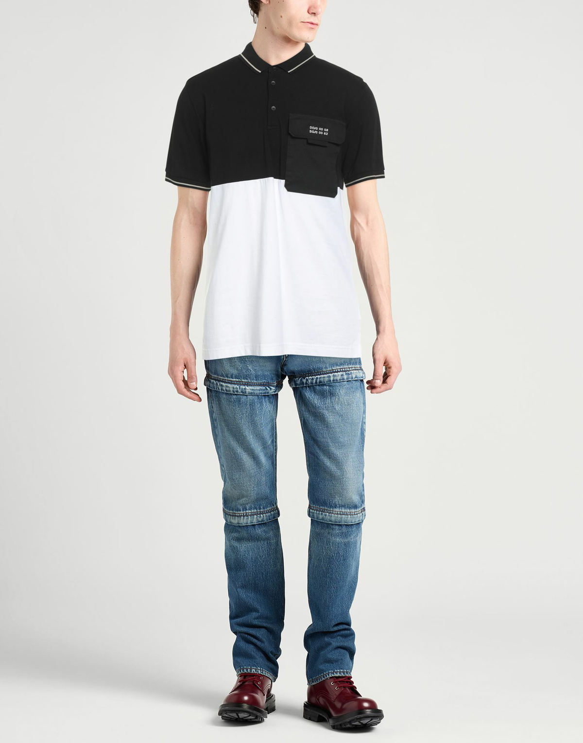 Dolce & gabbana Mens Polo shirt in Black