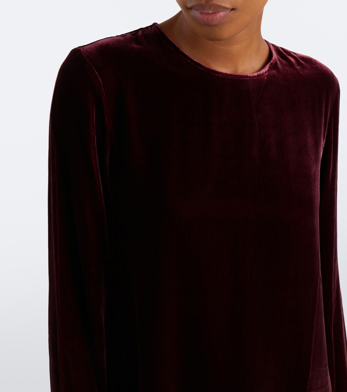 Asceno Larissa velvet minidress