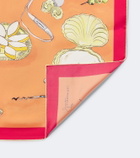 Jacquemus Cocktail silk scarf