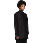 Rick Owens Black Field Shirt