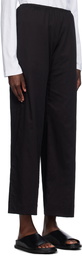 LESET Black Yoko Pocket Trousers