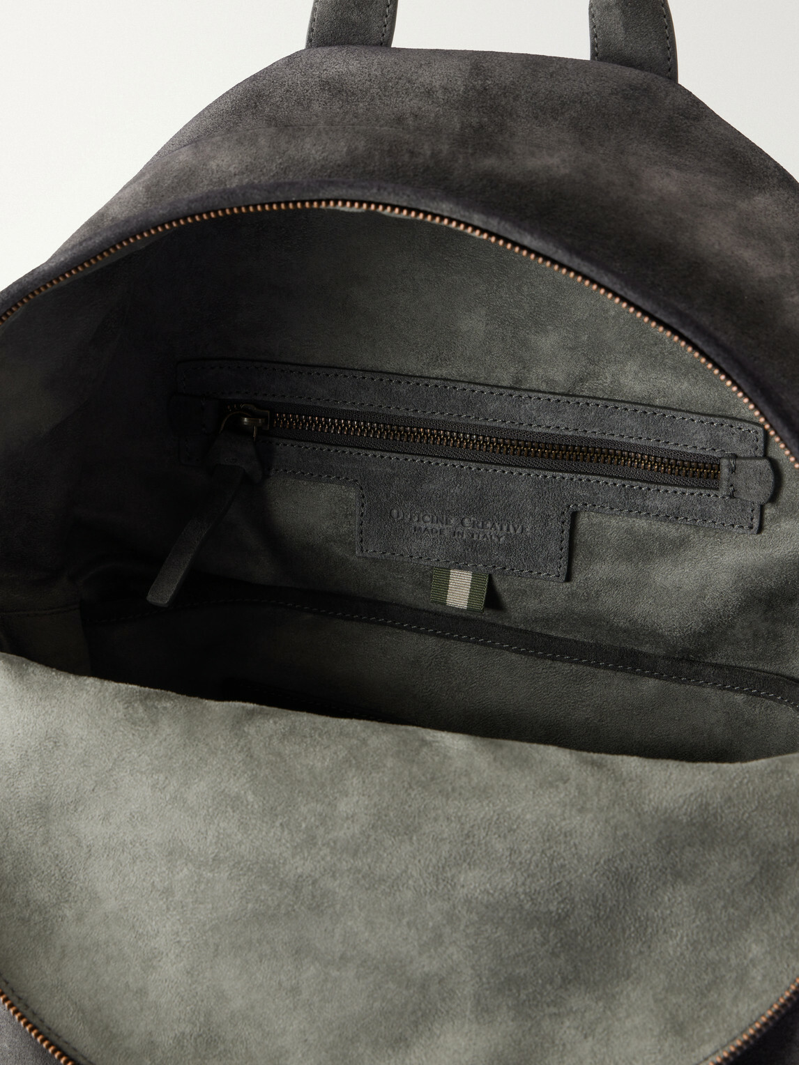Officine Creative - OC Pack/001 Suede Backpack - Gray