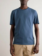 Folk - Garment-Dyed Cotton-Jersey T-shirt - Blue