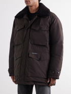 Canada Goose - Scout Shearling-Trimmed Shell Down Jacket - Brown