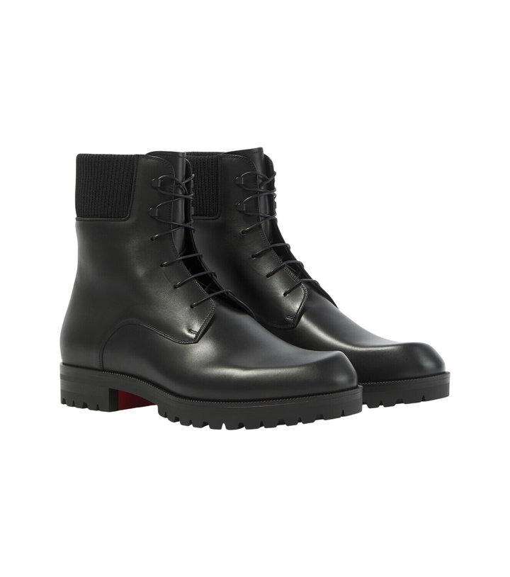 Photo: Christian Louboutin Trapman TCT 2 leather lace-up boots