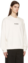 Jil Sander Off-White Logo Sweatshirt