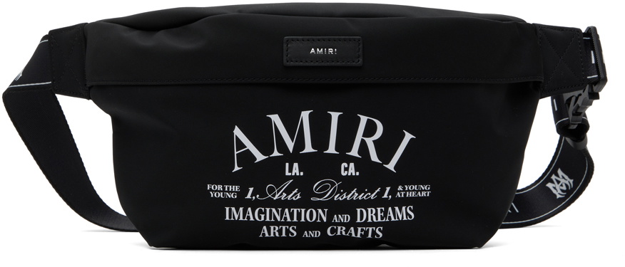 AMIRI Black 'Arts District' Bumbag Pouch Amiri