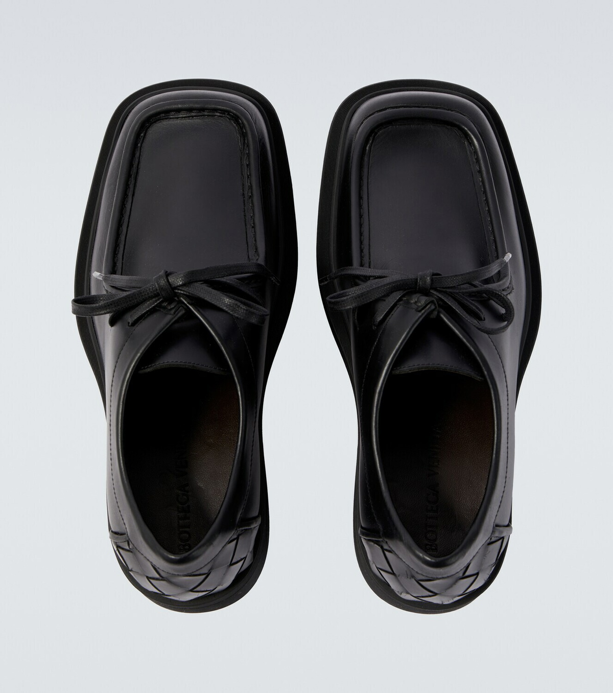 Bottega Veneta Ben Intrecciato leather Derby shoes