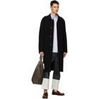 Loewe Black Wool and Cashmere Coat