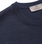 Canali - Merino Wool Sweater - Navy