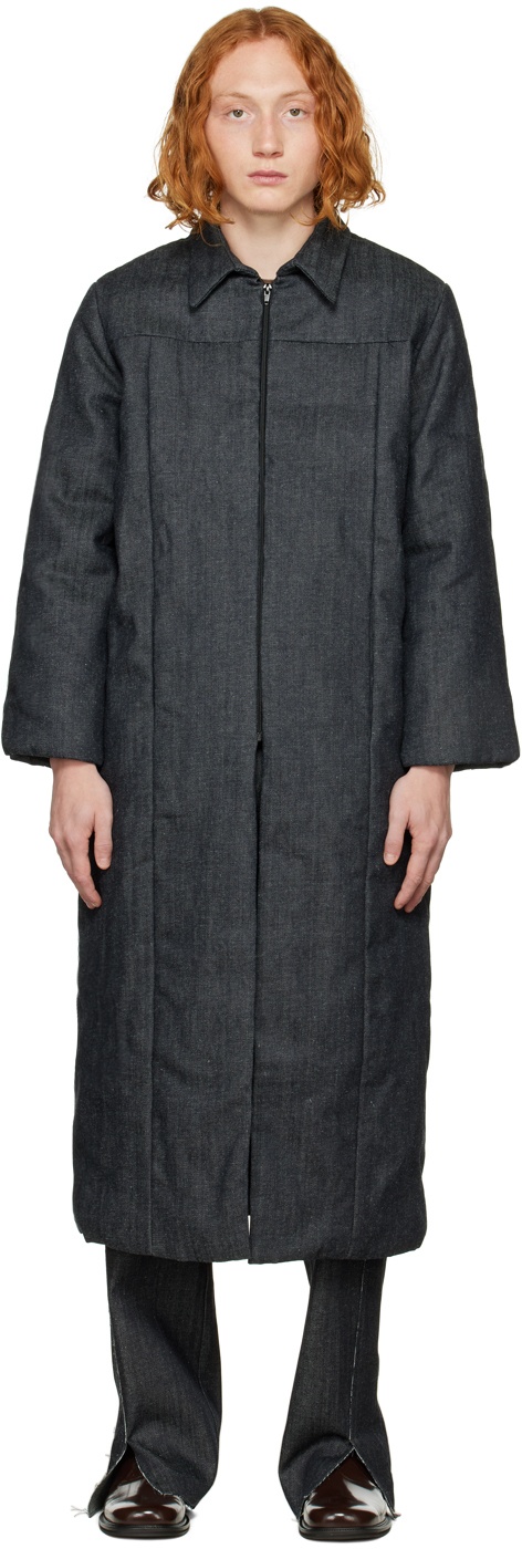 Photo: Gabriela Coll Garments SSENSE Exclusive Gray No. 156 Denim Jacket