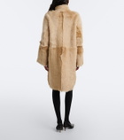 Nour Hammour Blaise shearling coat