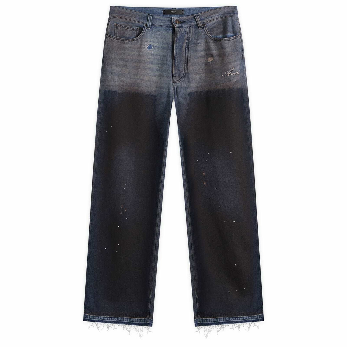 Amiri Men's Faded Carpenter Jean in Dark Dust