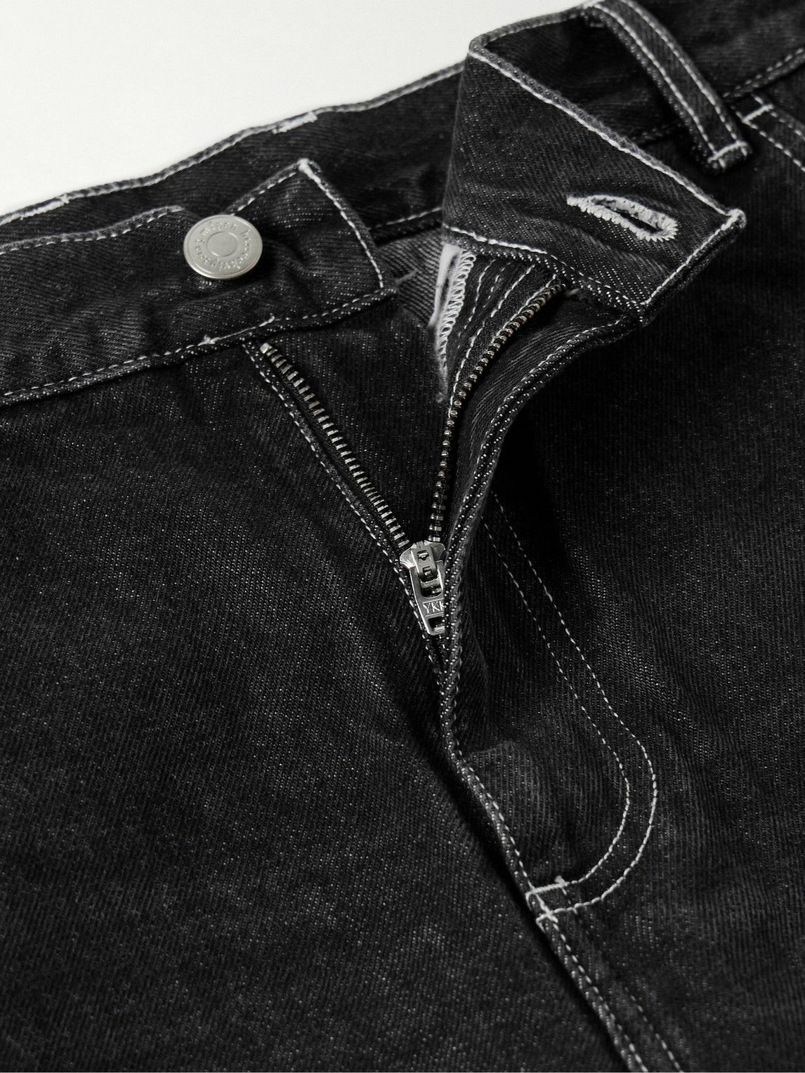mfpen - Regular Straight-Leg Organic Jeans - Black mfpen