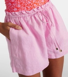 Heidi Klein Marina Cay linen shorts