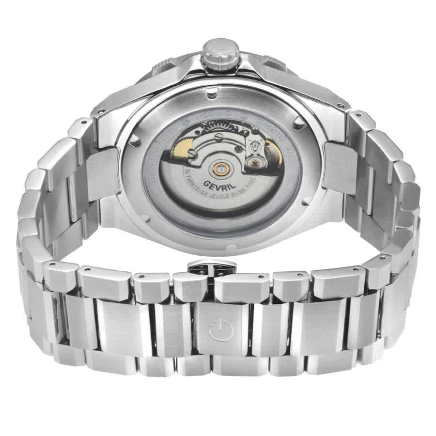 Gevril Ticonic Automatic Black Dial Mens Watch 48993B
