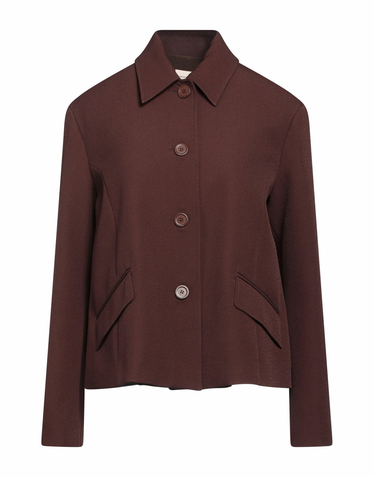 Semicouture Womens Jacket Chocolate in Brown
