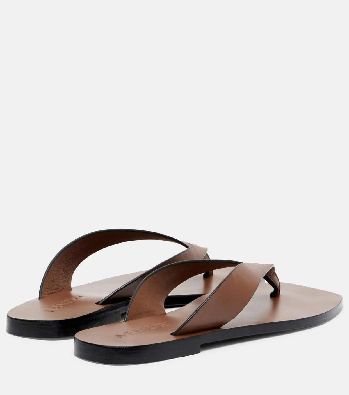 A.Emery Kinto leather thong sandals