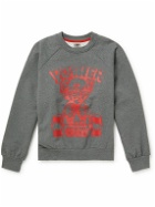 Y,IWO - Logo-Print Cotton-Jersey Sweatshirt - Gray