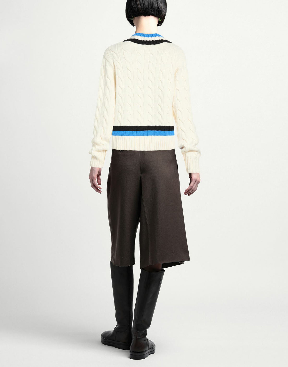 Lacoste Womens Sweater in Ivory