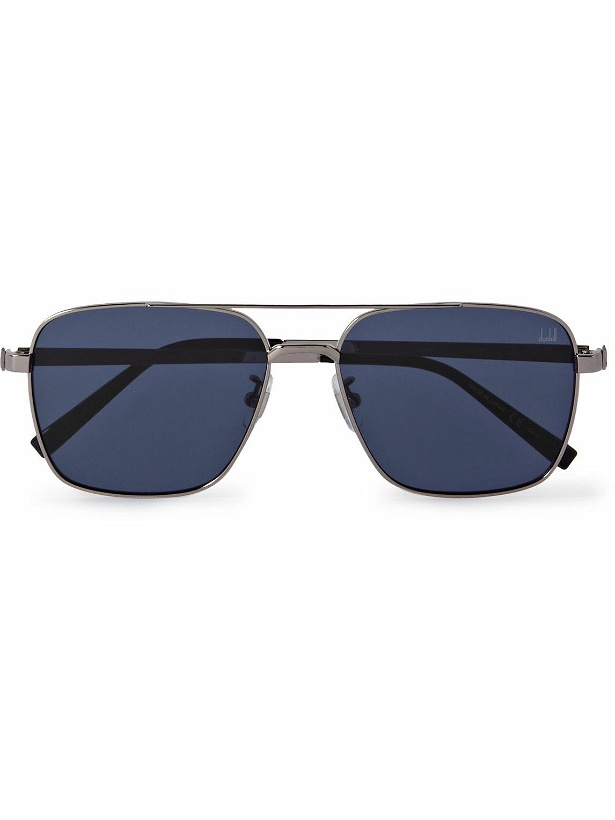 Photo: Dunhill - Aviator-Style Ruthenium Sunglasses