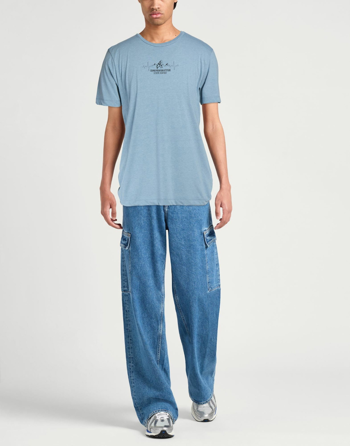 Colmar Mens T-shirt Light in Blue