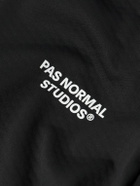 Pas Normal Studios - Essential Thermal Logo-Print Cycling Jersey - Black