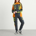 Adidas Los Angeles FC NTS Track Top in Grey/Fuchsia/Yellow