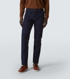 Kiton Low-rise slim jeans