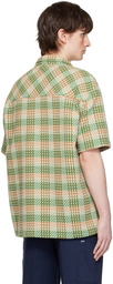 Drôle De Monsieur Brown & Green 'La Chemise Fantaisie' Shirt