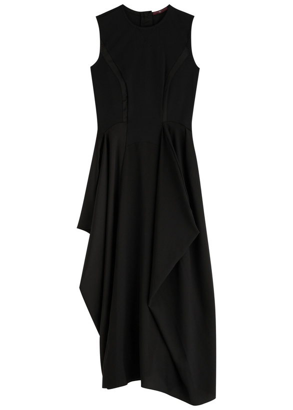 Photo: High In Love With Stretch-jersey Maxi Dress Black