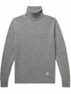 Tod's - Virgin Wool and Cashmere-Blend Rollneck Sweater - Gray