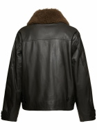 LEMAIRE Quilted Leather Jacket