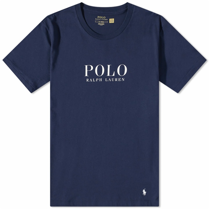 Photo: Polo Ralph Lauren Men's Logo Lounge T-Shirt in Cruise Navy