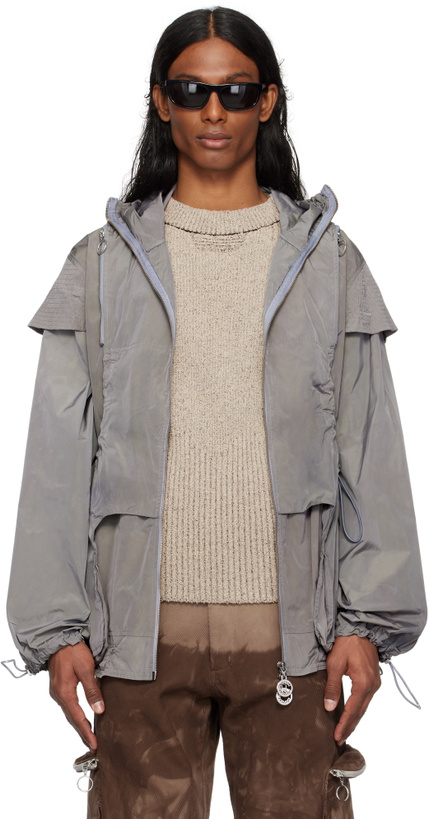 Photo: Charlie Constantinou SSENSE Exclusive Gray Technical 2.0 Jacket