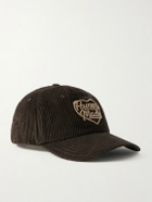 Human Made - Logo-Embroidered Cotton-Corduroy Baseball Cap