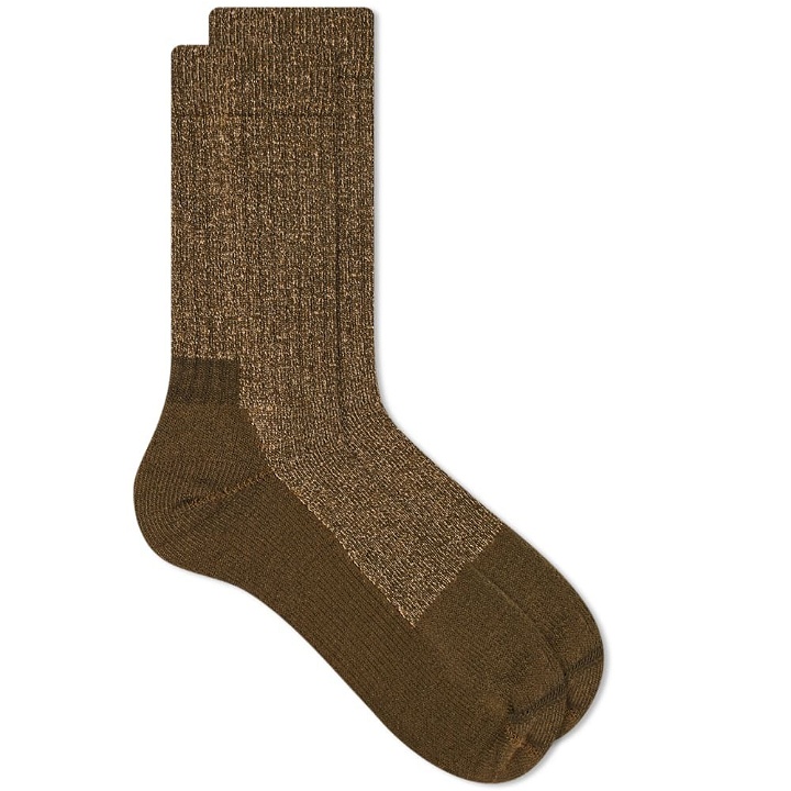 Photo: Red Wing Men's Deep Toe-Capped Sock in Olive