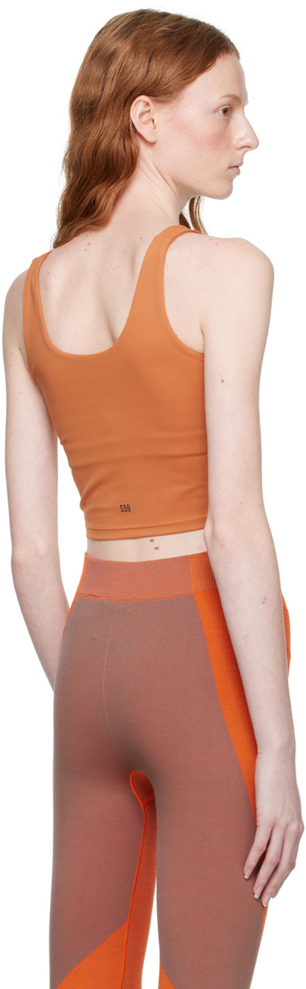 Splits59 Orange Sprint Rigor Sport Bra