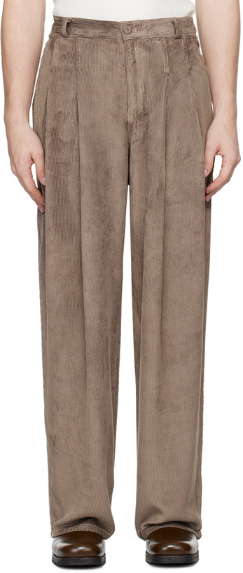 Eckhaus Latta Grey Flight Cargo Pants Eckhaus Latta