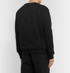 McQ Alexander McQueen - Logo-Print Cotton-Jersey Sweatshirt - Black