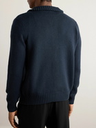 TOM FORD - Wool, Cashmere and Mohair-Blend Cardigan - Blue