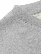 Sunspel - Brushed Loopback Cotton-Jersey Sweatshirt - Gray