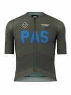 Pas Normal Studios - Mechanism Logo-Print Cycling Jersey - Green
